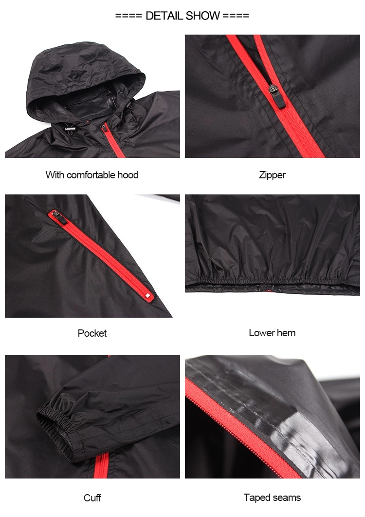 Waterproof Upf 50 Lightweight Running Cycling Walking Sailing Men′s Jacket Coats and Jackets Men Light Jacket for Women